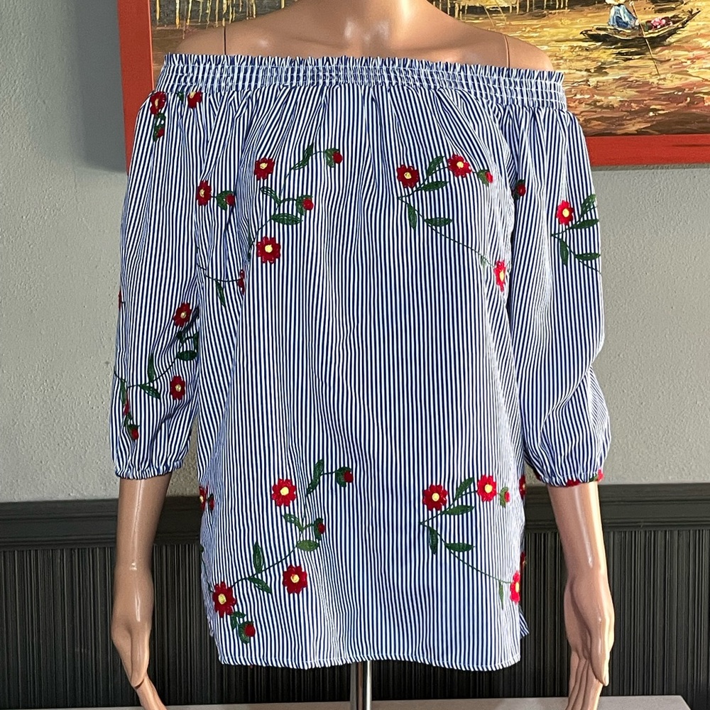 Mirror Image Blouse SZ - M